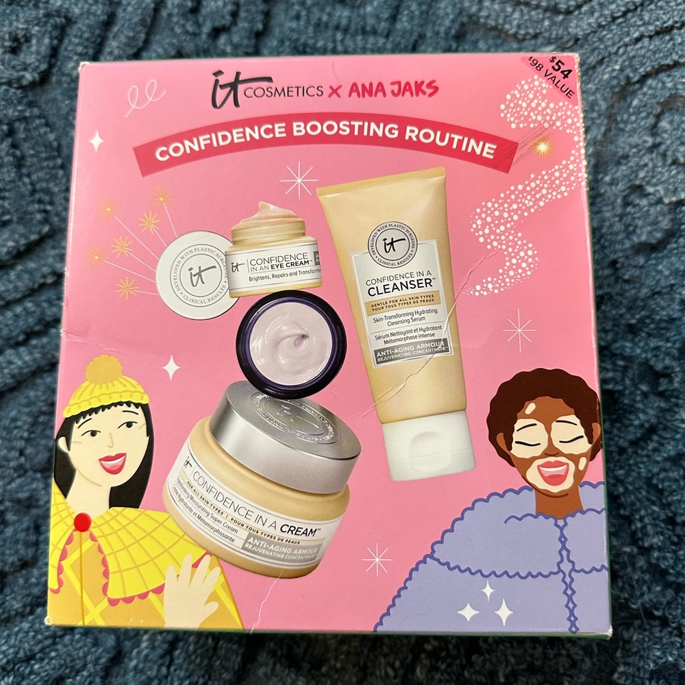 NEW It Cosmetics X Ana Jaks Confidence Boosting Routine Set